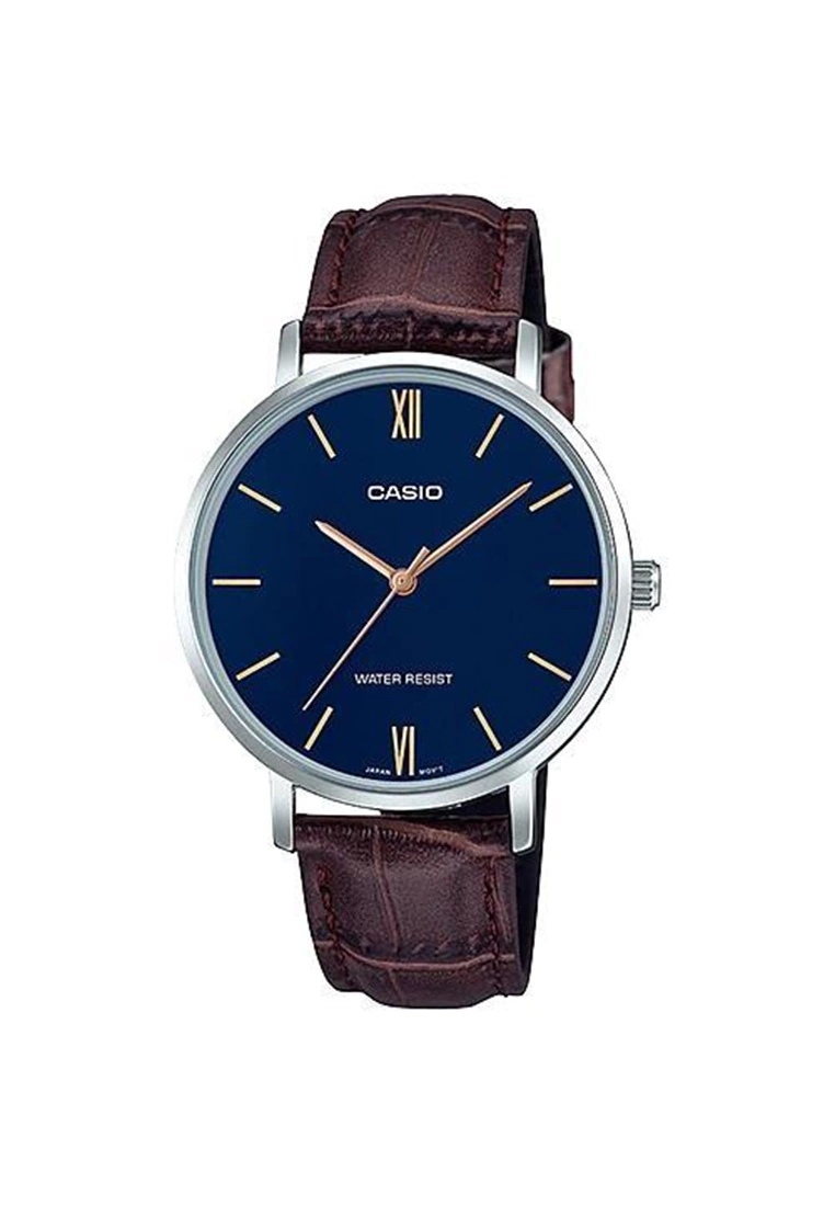 Casio Stylish Small Leather Watch (LTP-VT01L-2B) 3 Casio Stylish Small Leather Watch (LTP-VT01L-2B)