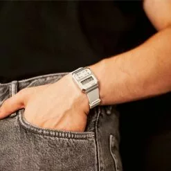 Casio General Digital White Resin Strap Unisex Watch A100WEF-8ADF -CASIO men casio 1538 0690246 4