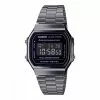 Casio General Stainless Steel Strap Unisex's Watch A168WGG-1BDF -CASIO men casio 1542 1690246 1