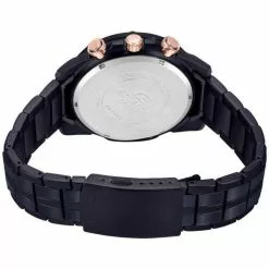 Casio Edifice Chronograph Black Stainless Steel Men's Watch EFR-559DC-1AVUDF -CASIO men casio 2047 5548436 6