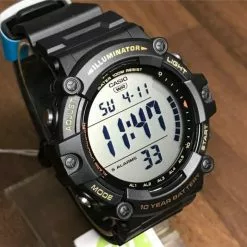 Casio Digital Black Resin Strap Men Watch AE-1500WHX-1AVDF -CASIO men casio 2152 5890246 5