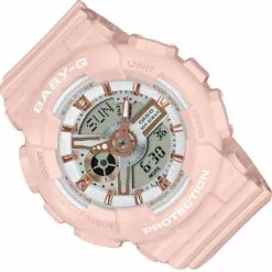 Casio Baby-G Rose Gold Dial And Pink Strap Women Watch BA-110XRG-4ADR -CASIO men casio 2153 0990246 3