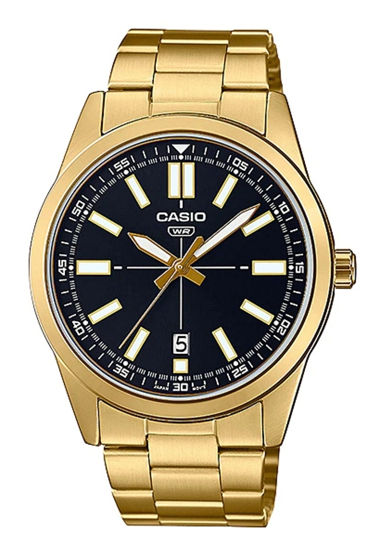Casio Analog Gold Dress Watch (MTP-VD02G-1E) 3 Casio Analog Gold Dress Watch (MTP-VD02G-1E)