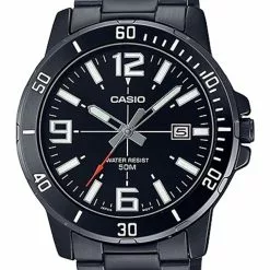 Casio Analog Steel Band Watch (MTP-VD01B-1B)