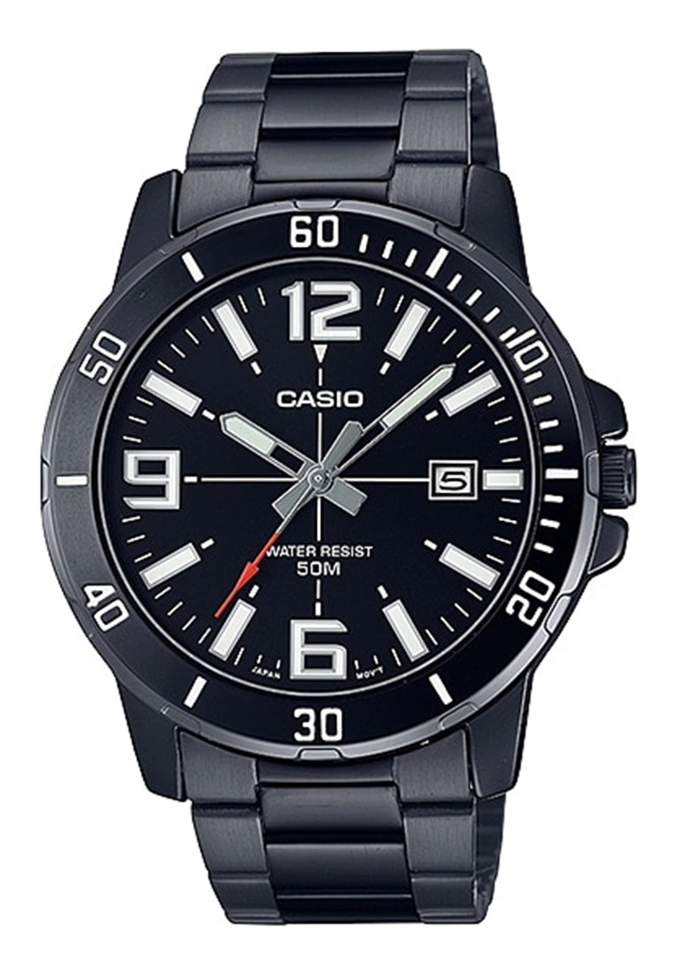 Casio Analog Steel Band Watch (MTP-VD01B-1B) 3 Casio Analog Steel Band Watch (MTP-VD01B-1B)