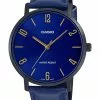 Casio Analog Leather Dress Watch (MTP-VT01BL-2B)