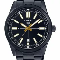 Casio Analog Stainless Steel Dress Watch (MTP-VD02B-1E)