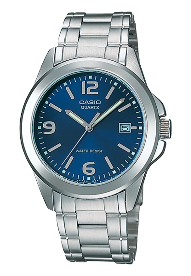 Casio Enticers Analog Stainless Steel Watch (MTP-1215A-2A) 3 Casio Enticers Analog Stainless Steel Watch (MTP-1215A-2A)