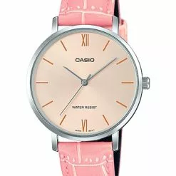 Casio Ladies Analog Leather Watch (LTP-VT01L-4B)