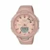 Casio Baby-G BSA-B100CS-4ADR Digital Analog Smartphone Link Women's Sport Watch -CASIO men casio 2570 9595136 1