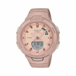 Casio Baby-G BSA-B100CS-4ADR Digital Analog Smartphone Link Women's Sport Watch