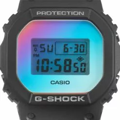 Casio G-shock Black Resin Unisex Watch DW-5600SR-1DR-P -CASIO men casio 2889 5434536 3