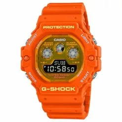 Casio G-Shock DW-5900TS-4DR Orange Resin Strap Men's Watch