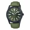 CASIO ANALOG MTP-VD02BL-3EUDF GREEN LEATHER MEN WATCH -CASIO men casio 2914 0107326 1