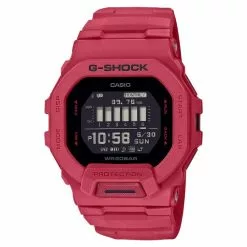 Casio G-Shock Red Resin Strap Unisex Watch GBD-200RD-4DR