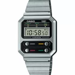 Casio Vintage Digital Sports Watch (A100WE-1A)