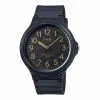 CASIO GENERAL MW-240-1B2VDF QUARTZ BLACK RESIN MEN'S WATCH -CASIO men casio 3704 8107326 1