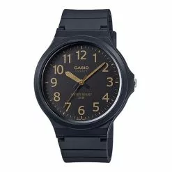 CASIO GENERAL MW-240-1B2VDF QUARTZ BLACK RESIN MEN'S WATCH