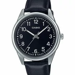 Casio Leather Analog Watch (MTP-V005L-1B4)