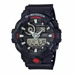 CASIO G-SHOCK GA-700-1ADR DIGITAL QUARTZ BLACK RESIN MEN'S WATCH