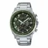 Casio Edifice Chronograph Camouflage And Silver Stainless Steel Strap Men Watch EFV-600D-3CVUDF -CASIO men casio 4939 1861246 1