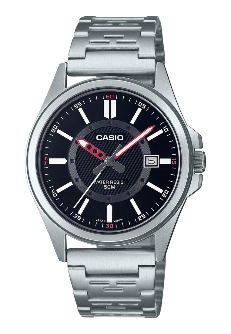 Casio Stainless Steel Analog Dress Watch (MTP-E700D-1E) 3 Casio Stainless Steel Analog Dress Watch (MTP-E700D-1E)