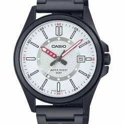 Casio Stainless Steel Analog Dress Watch (MTP-E700B-7E)