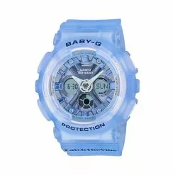 CASIO BABY-G BA-130CV-2ADR BLUE RESIN STRAP WOMEN'S WATCH