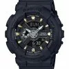 CASIO BABY-G BA-110GA-1ADR DIGITAL QUARTZ BLACK RESIN WOMEN'S WATCH -CASIO men casio 5793 7883325 1