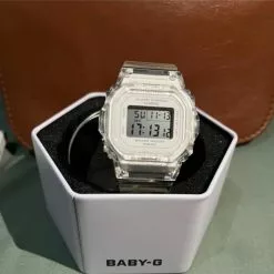 Casio Baby-G Digital White Resin Strap Women Watch BGD-565-7DR -CASIO men casio 5901 4631246 5