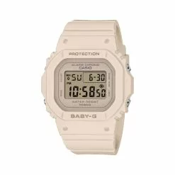Casio Baby-G Digital Beige Resin Strap Women Watch BGD-565-4DR