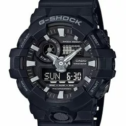 CASIO G-SHOCK GA-700-1BDR DIGITAL QUARTZ BLACK RESIN MEN'S WATCH