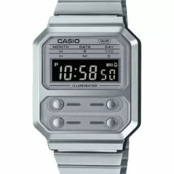 Casio Vintage-Style Digital Watch (A100WE-7B)