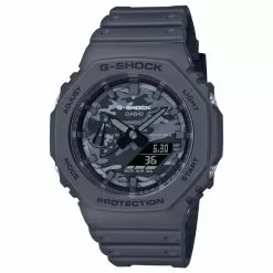 Casio G-Shock Black Resin Men Watch GA-2100CA-8ADR-P