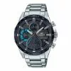Casio Edifice Black Dial Silver Stainless Steel Strap Men Watch EQS-940DB-1BVUDF -CASIO men casio 6388 4002246 1