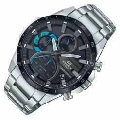 Casio Edifice Black Dial Silver Stainless Steel Strap Men Watch EQS-940DB-1BVUDF -CASIO men casio 6388 4002246 3