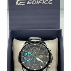 Casio Edifice Black Dial Silver Stainless Steel Strap Men Watch EQS-940DB-1BVUDF -CASIO men casio 6389 4002246 6