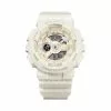 Casio Baby-G Digital-Analogue White Resin Strap Women Watch BA-110XSW-7ADR -CASIO men casio 6609 2301246 1