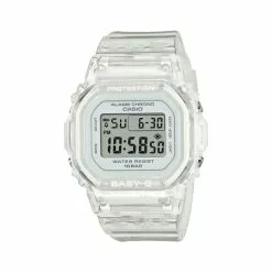 Casio Baby-G Digital White Resin Strap Women Watch BGD-565S-7DR