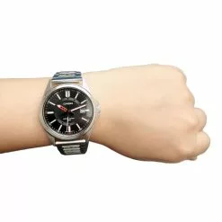 Casio Men's Analog Watch MTP-E700D-1EV Silver Stainless Steel Band Watch for men -CASIO men casio 6708 6854336 3