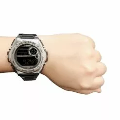 Casio Men's Digital Watch MWD-100HD-1BV Silver Stainless Steel Band Watch for men -CASIO men casio 6734 2954336 3