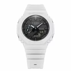 Casio G-Shock Analog Digital White Resin Strap Men's Watch GA-2100-7ADR-P -CASIO men casio 6982 5202246 3