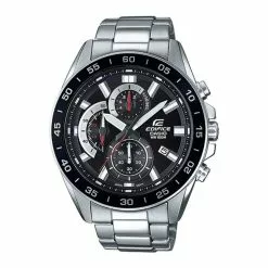 CASIO EDIFICE EFV-550D-1AVUDF CHRONOGRAPH SILVER STAINLESS STEEL MEN'S WATCH
