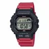 Casio General Red Resin Unisex Watch WS-1400H-4AVDF -CASIO men casio 7627 1912536 1