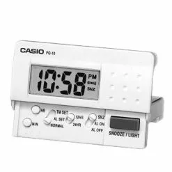 Casio Travel Alarm Clock (PQ-10-7R)