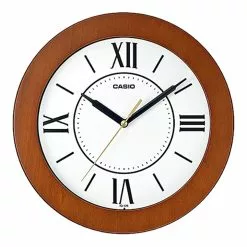 Casio Round Analog Wall Clock (IQ-126-5B)