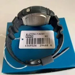 Casio General Black Silicone Strap Men Watch W-219H-1AVDF -CASIO men casio 8223 3012536 7