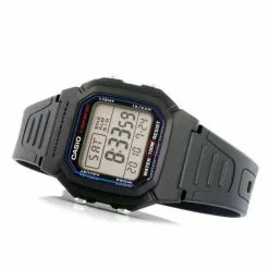 Casio General Black Resin Strap Unisex Watch W-800H-1AVDF -CASIO men casio 8230 3902536 3