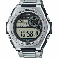 Casio Dual Time Digital Watch (MWD-100HD-1A)