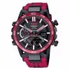 Casio Edifice Red Leather Strap Men Watch ECB-2000MFG-1ADR -CASIO men casio 9266 2741246 1